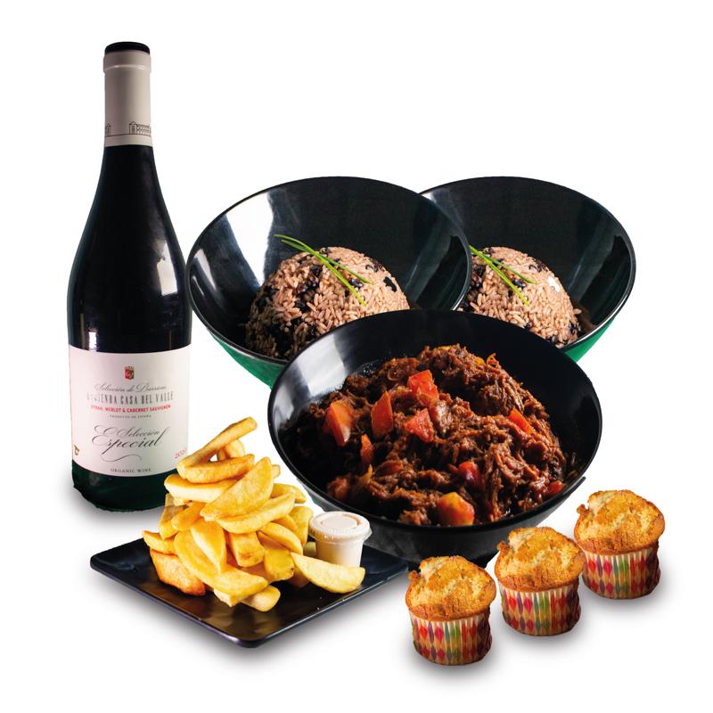 Cena para dos de Ropa Vieja + Regalo