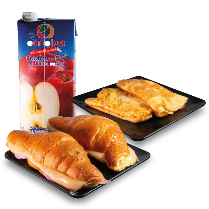 Desayuno para dos personas