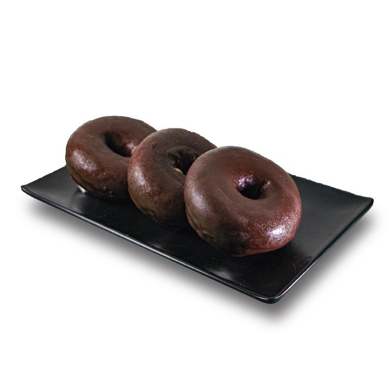 Donuts cubiertas de chocolate 6u