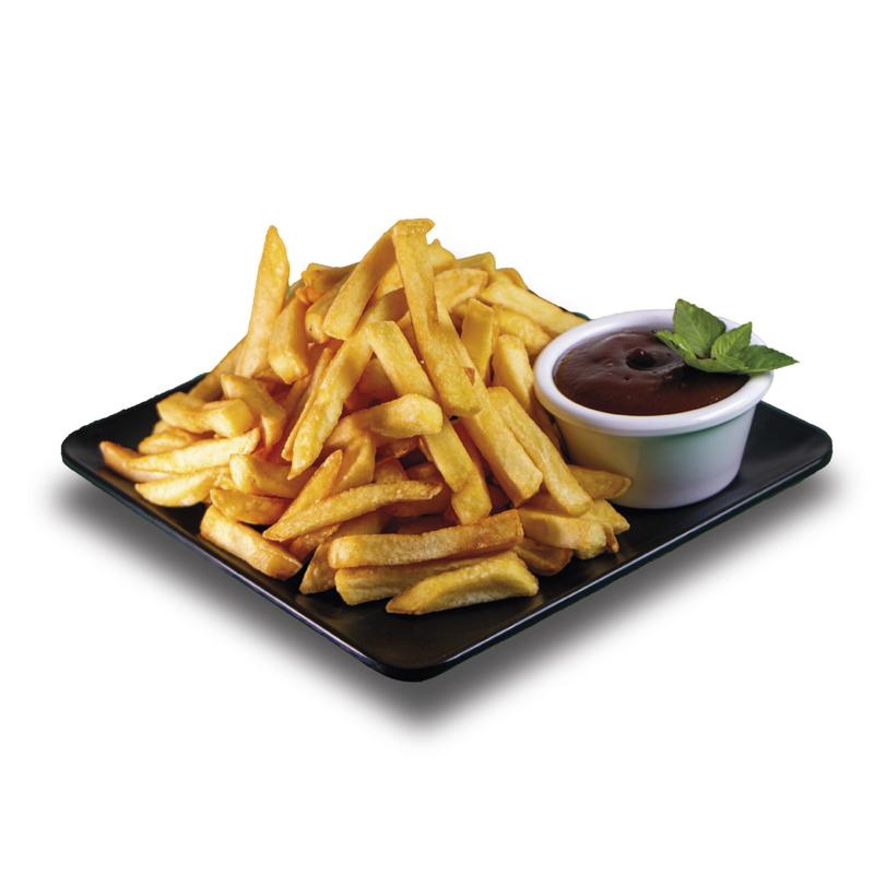 Papas fritas con salsa rosa, 500 g