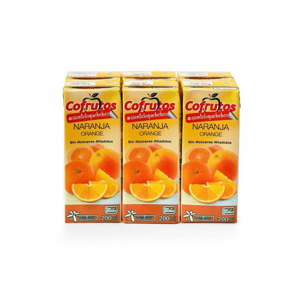 Six de jugos de naranja ,Eurojus 